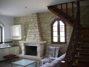 Τζάκι - Εσωτερικό Κατοικιών